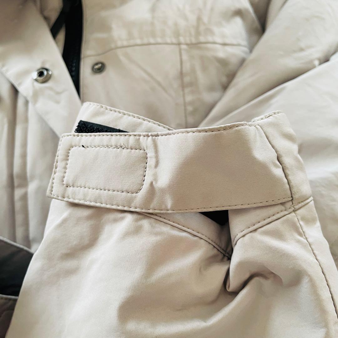 ナノユニバース 西川ダウン ソロテックスダウン36 ロングコート ダウンコート