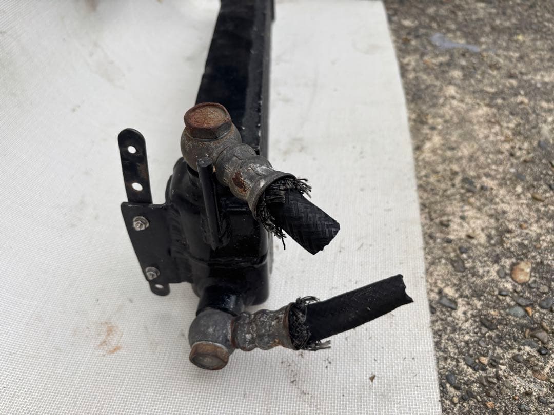 当時物 FCオイルクーラー　街道レーサーなどに