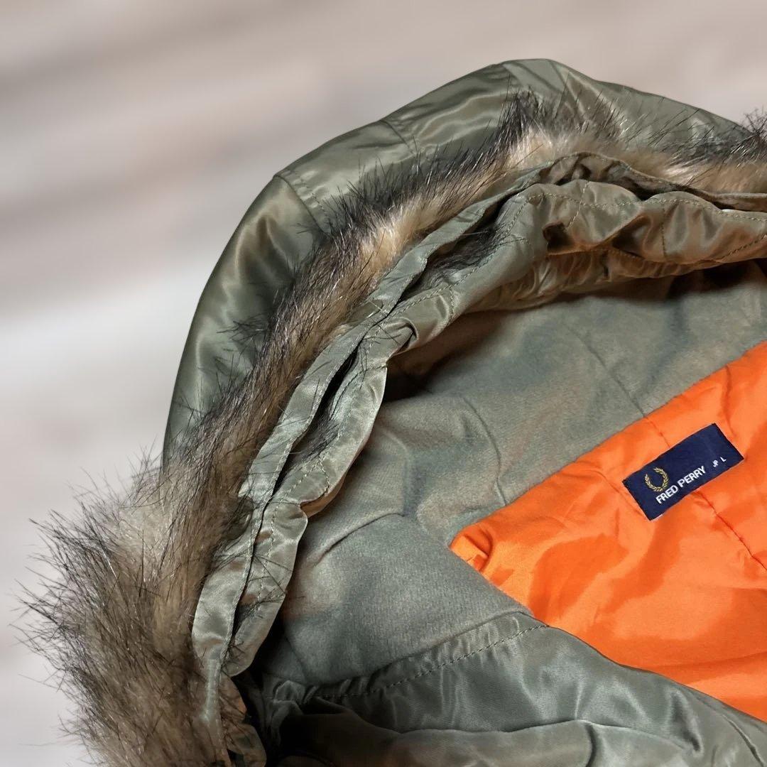 Fred Perry フレッドペリー モッズコート オリーブ　L