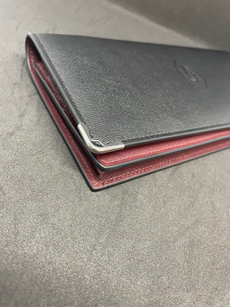 Cartier ブラック 長財布　ほとんど未使用