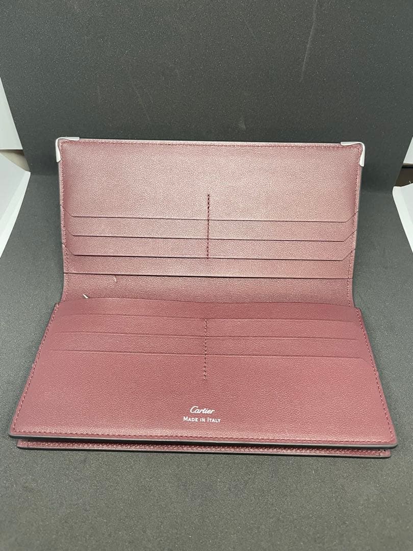 Cartier ブラック 長財布　ほとんど未使用