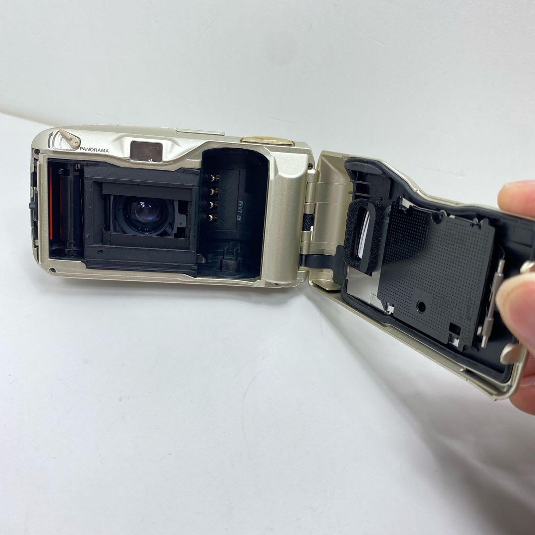 外観綺麗オリンパス μ-II シャンパンゴールド OLYMPUS　ミュー II