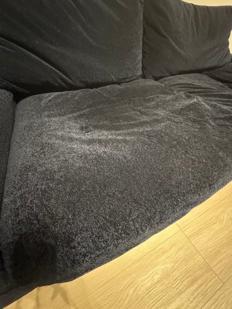 Re:CENO/リセノ　FOLK3人掛けソファー　替えのカバー付き