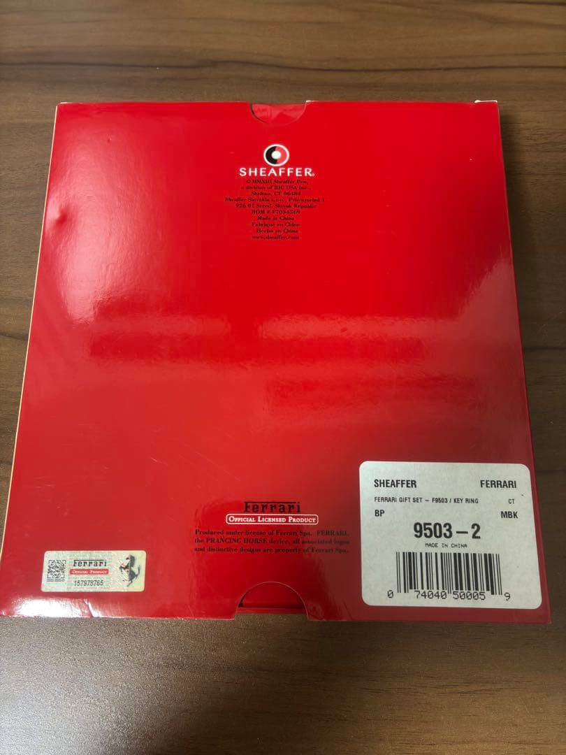 アクセサリー Ferrari Sheaffer Pen/Key Ring Set 9503-2