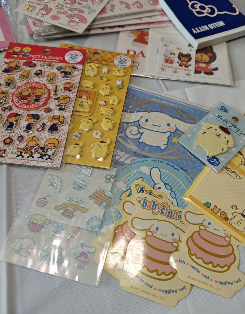 サンリオ　紙物　文具　ファンシー　レトロ　大量　まとめ売り　セット　レア