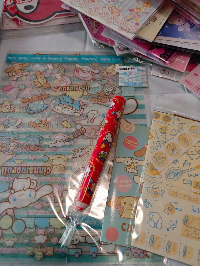 サンリオ　紙物　文具　ファンシー　レトロ　大量　まとめ売り　セット　レア