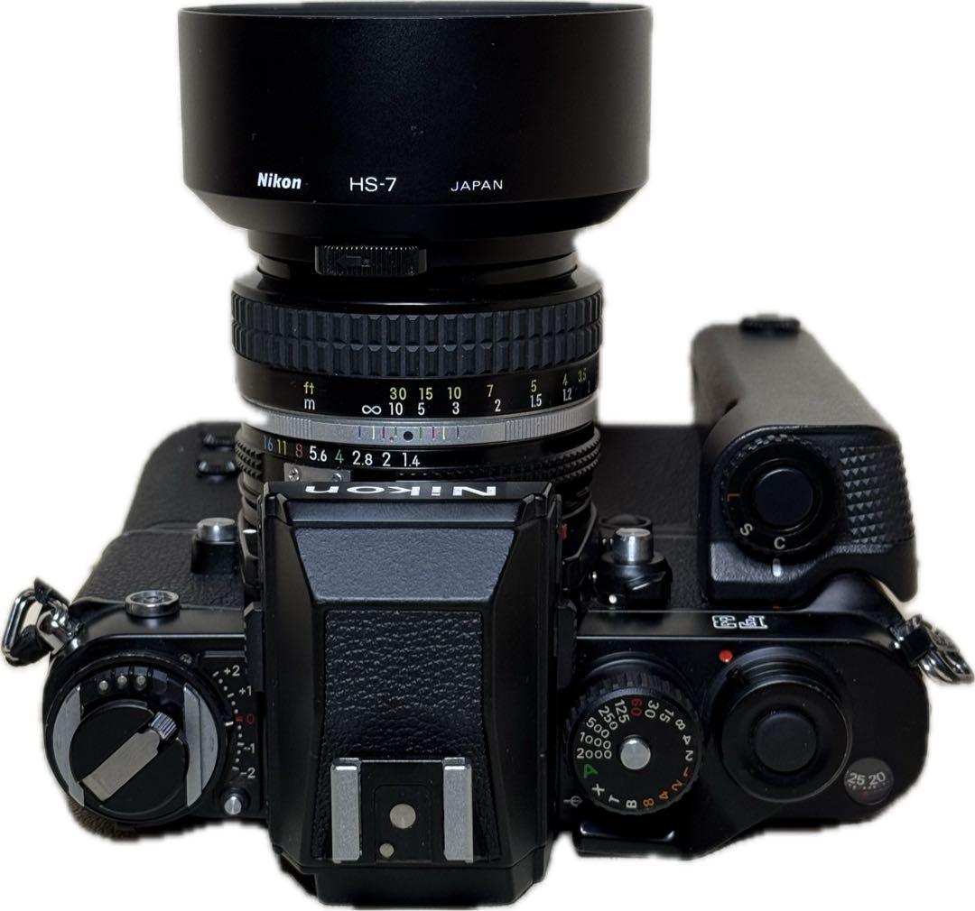 フィルムカメラ Nikon F3P(PRESS)+MD-4+NIKKOR 50mm 1:1.4