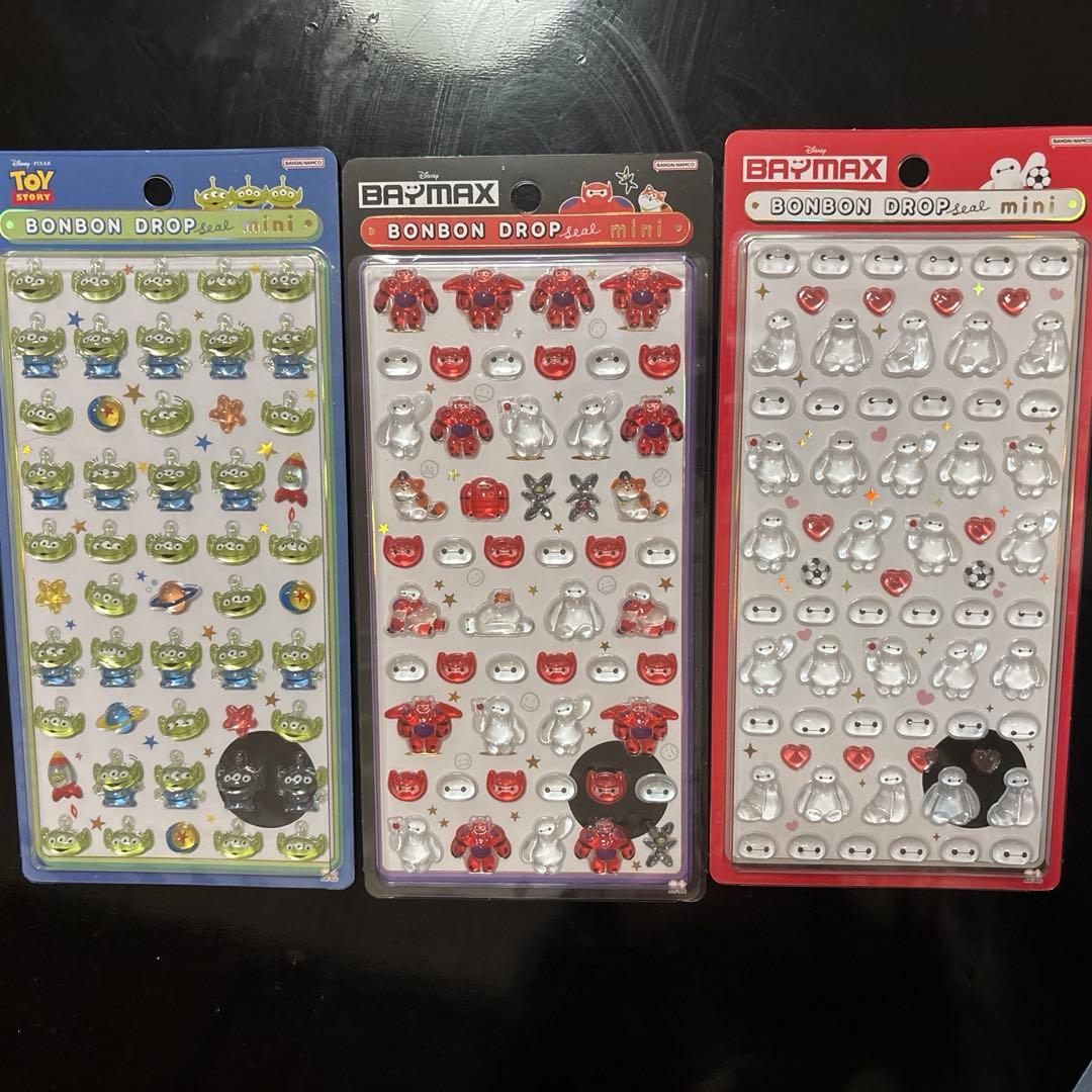 【正規品】ディズニー　ボンボンドロップシール　ミニ　まとめ売り
