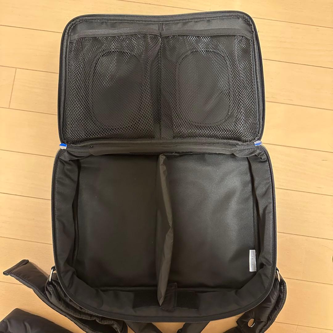 calin カラン　マザーズバッグ　ブラック