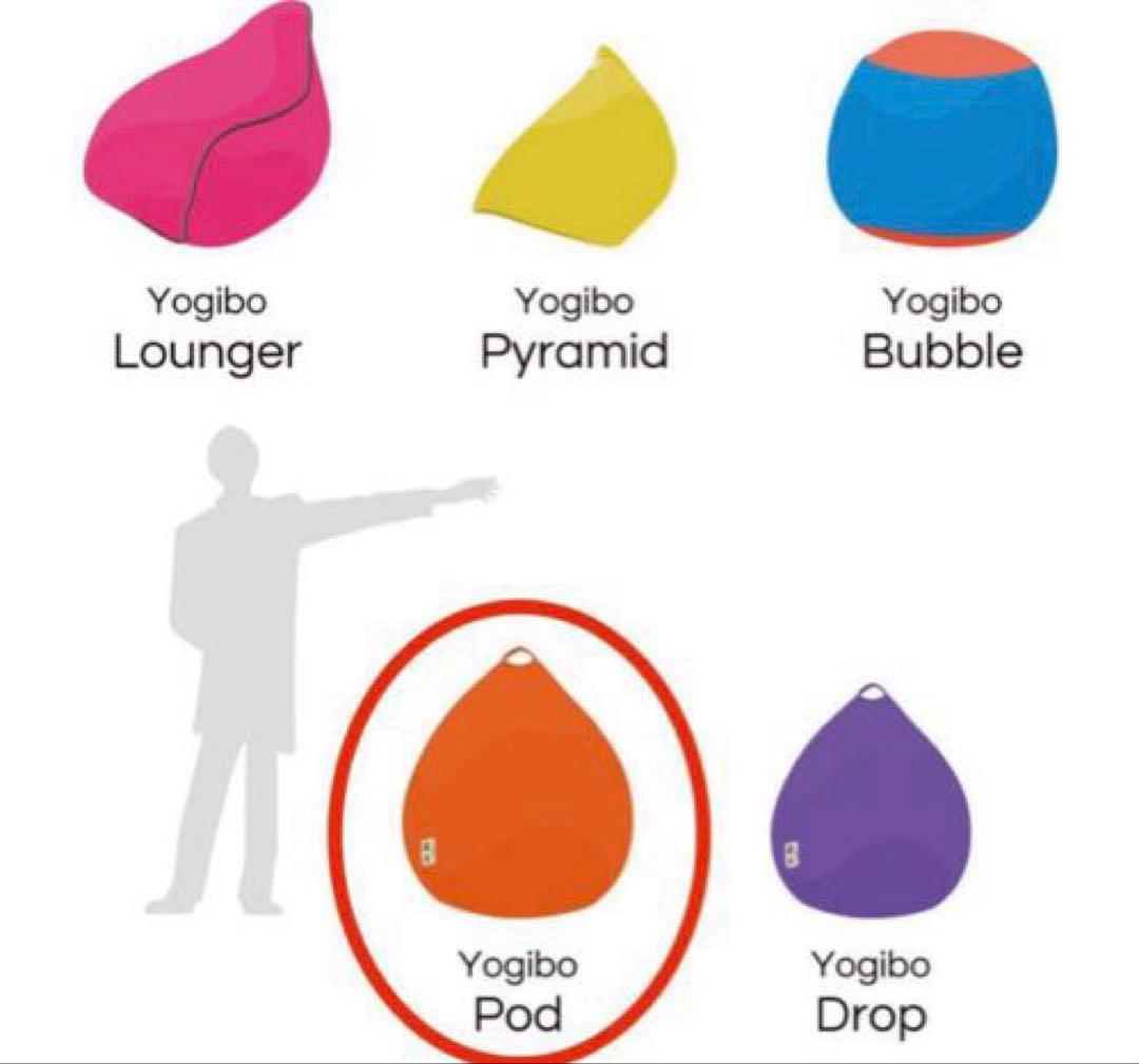 最終値下げ Yogibo Pod 　パープル　[手渡しのみ]