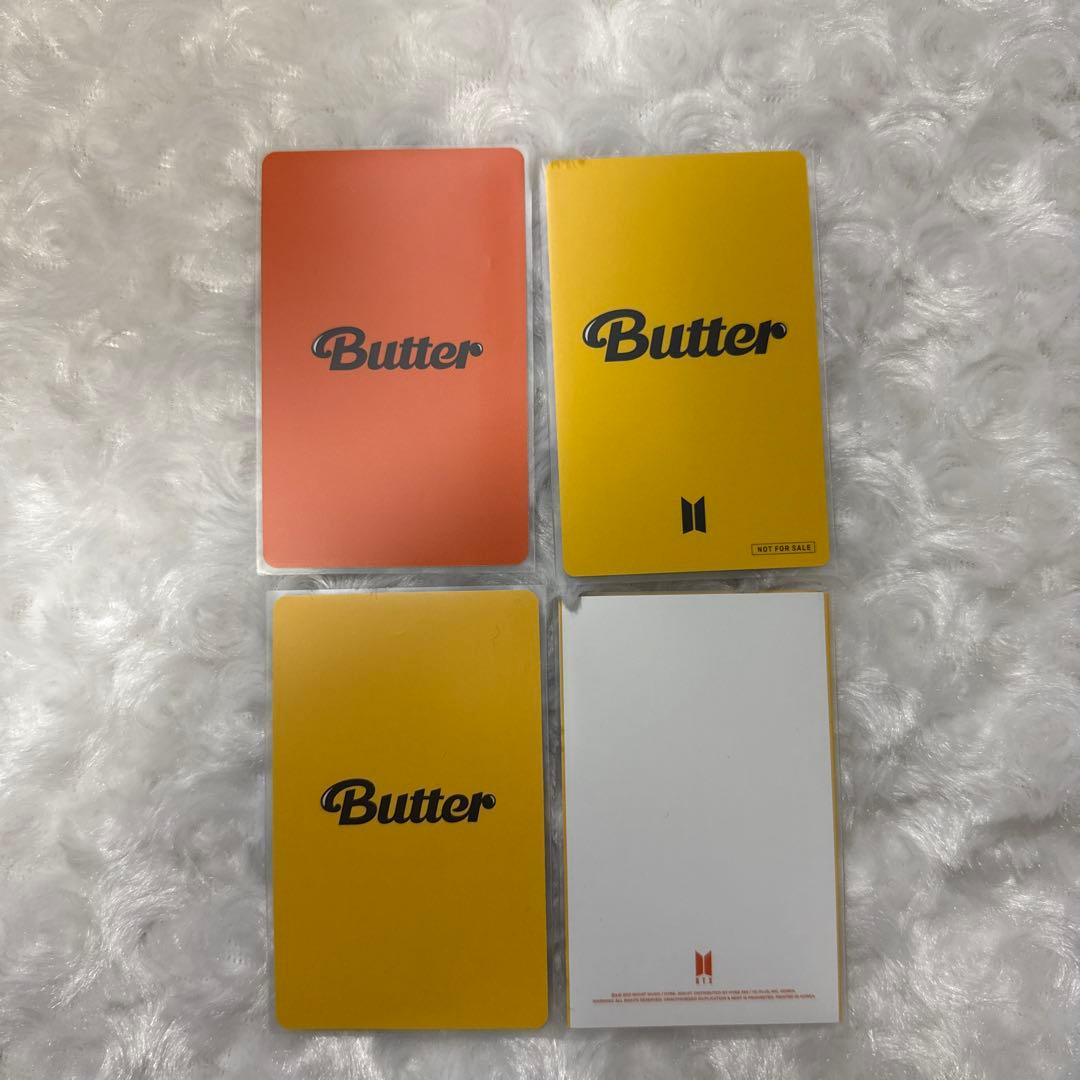 ジョングク　Jung Kook Butter トレカ　メッセージカードセット
