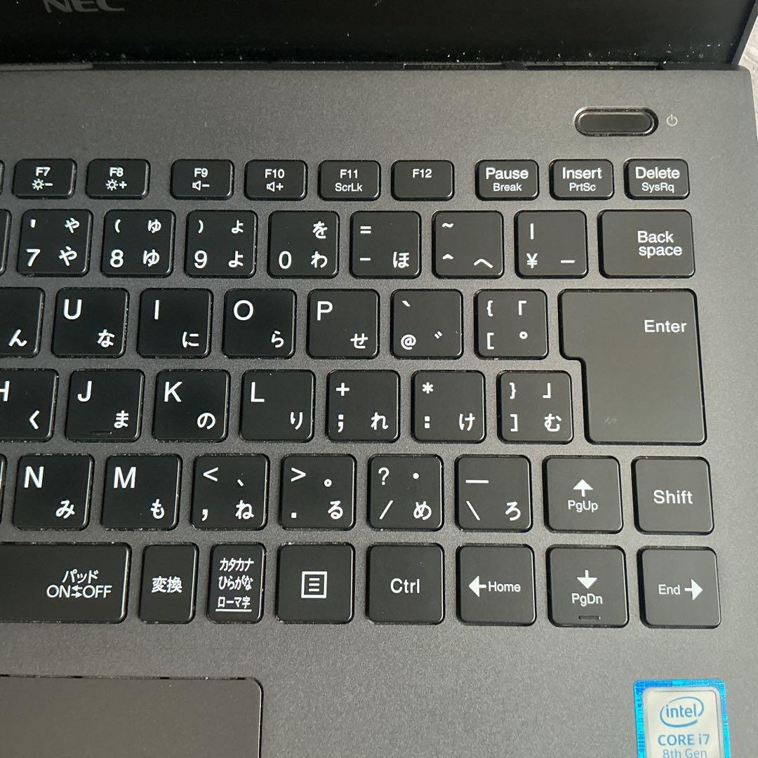 NEC LAVIE corei7 第8世代 新品SSD 256GB office