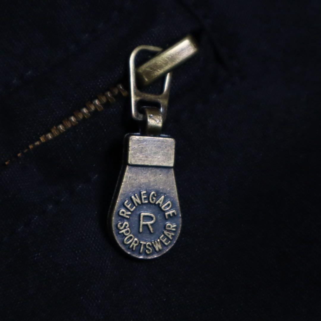 RENEGADE レネゲード 中綿 ダービージャケット ブラック