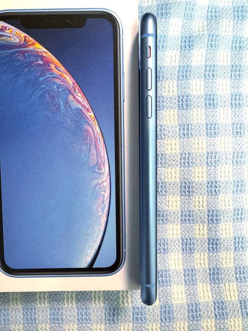 【箱付き】iPhoneXR128GB ブルーSIMフリー