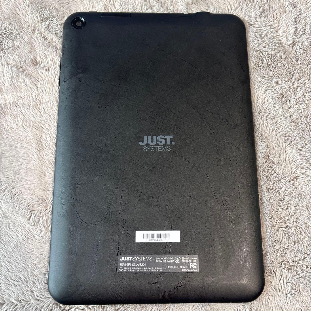 クリスマス！ジャストシステムタブレット 本体 ブラック スタイラスペン2本