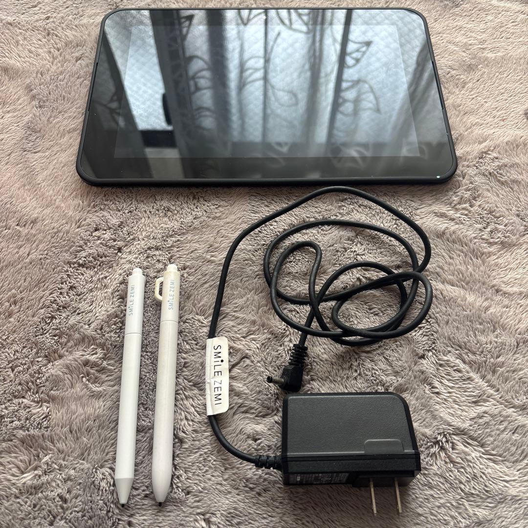 クリスマス！ジャストシステムタブレット 本体 ブラック スタイラスペン2本