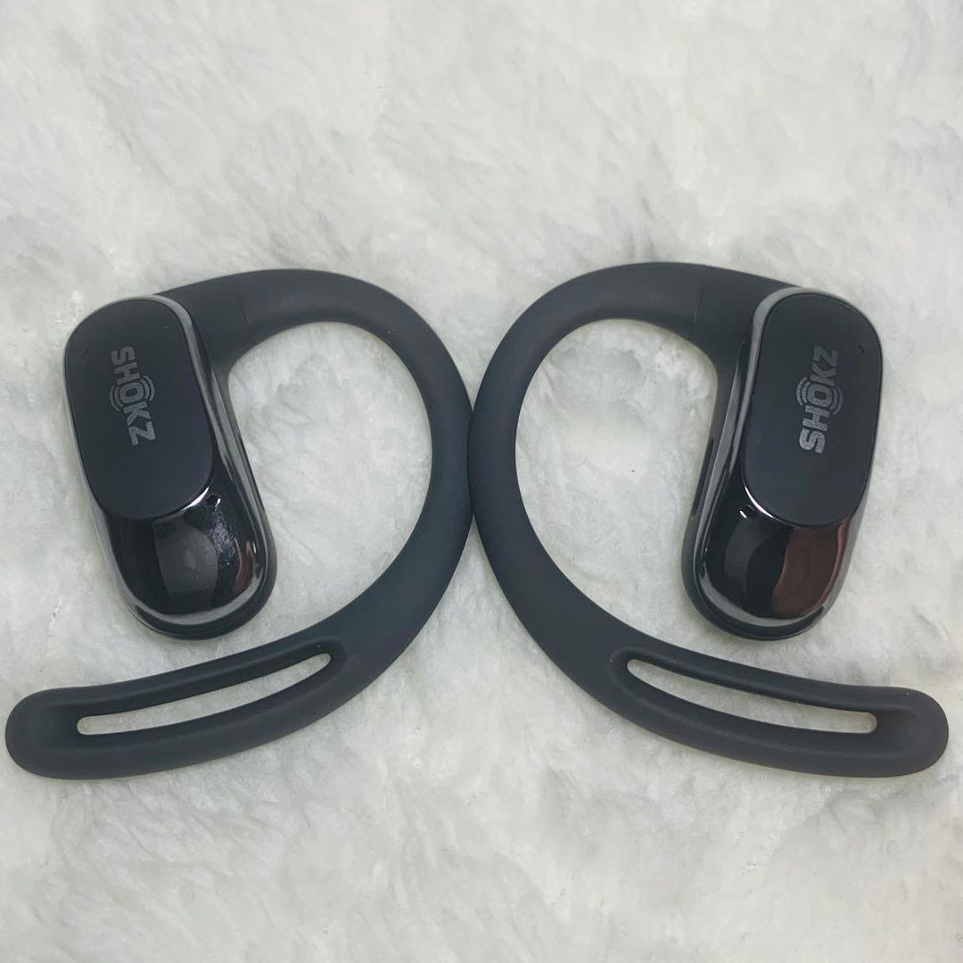 美品 SHOKZ OPENFIT AIR ブラック BLACK