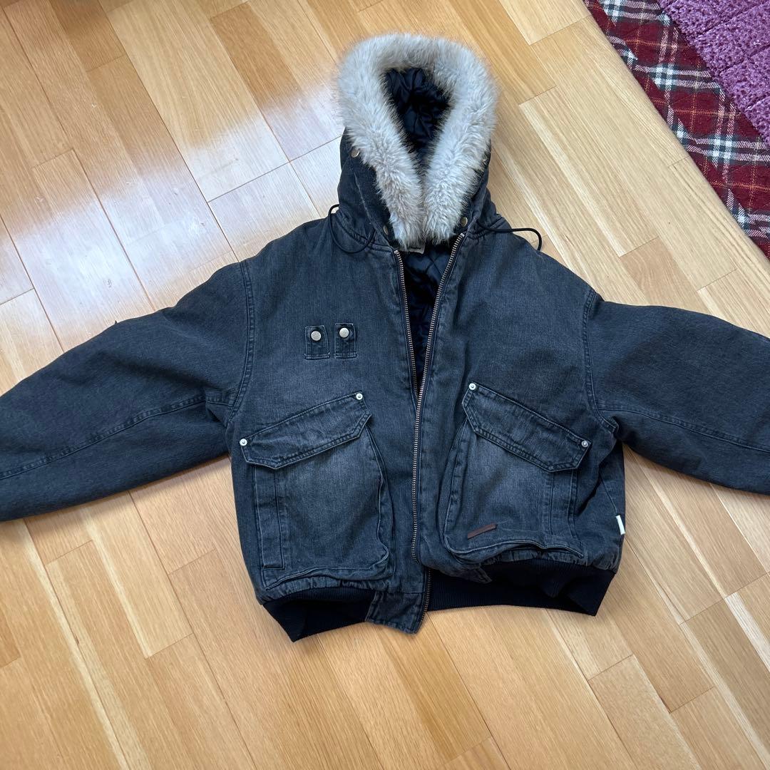 Perushuフード付き ジャケット