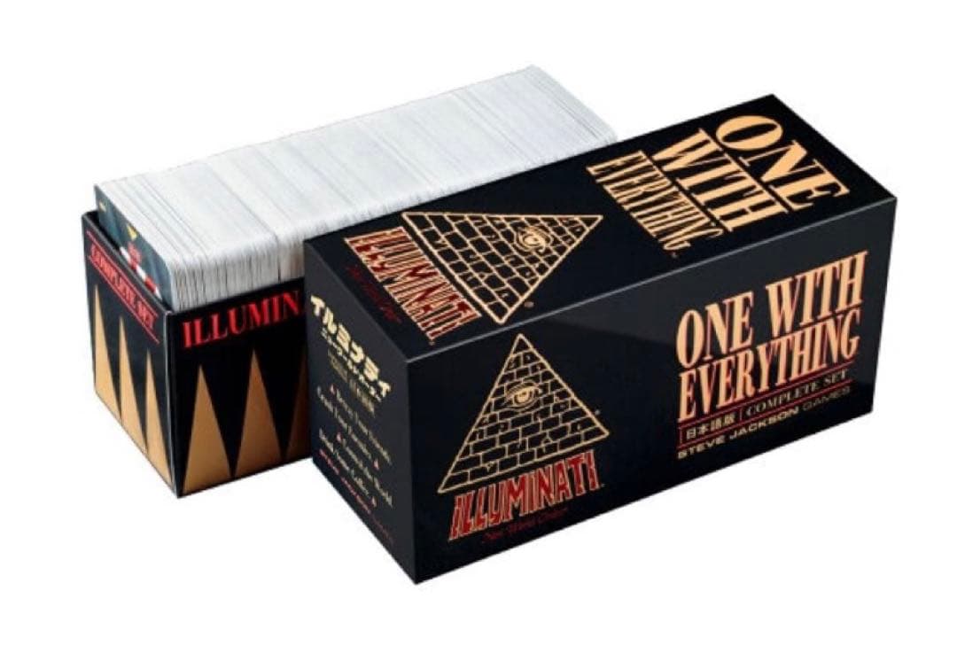 【新品未開封】イルミナティ ニューワールドオーダー 日本語版（カードゲーム）