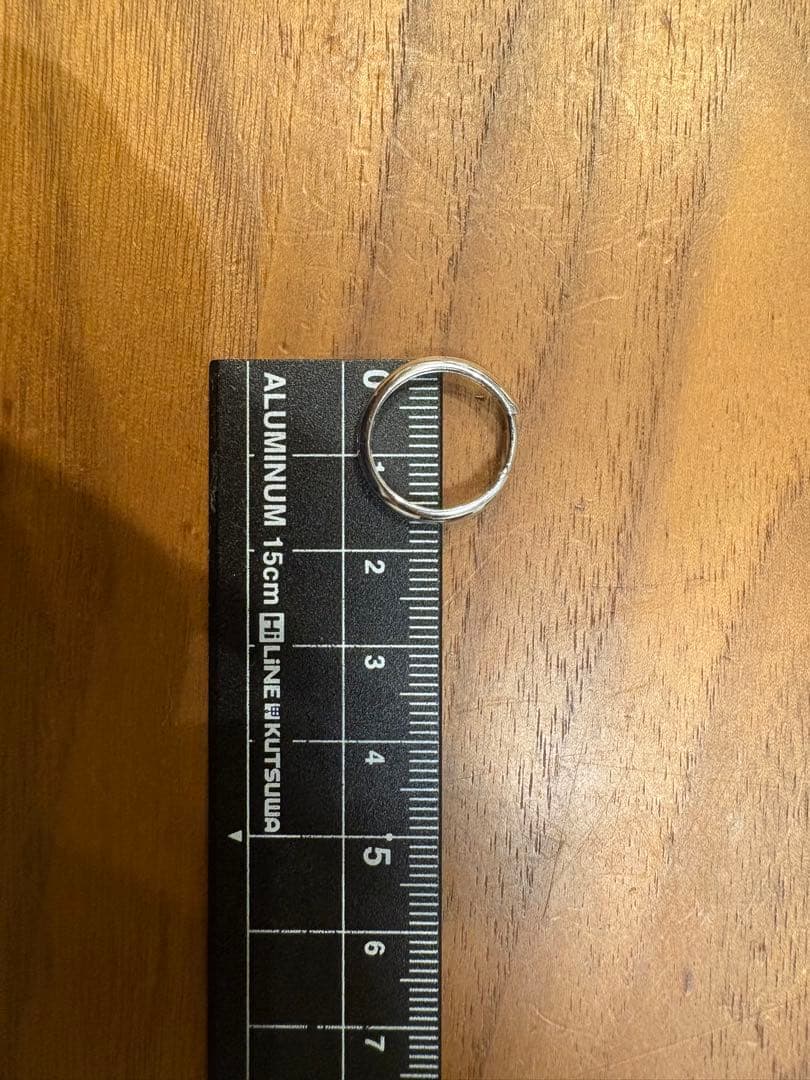 avalanche 1OK ホワイトゴールド ピアス 17mm