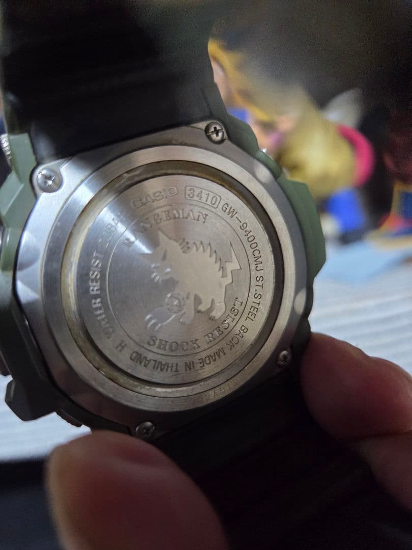 G-SHOCK レンジマン。迷彩限定メイインカモフラージュです。