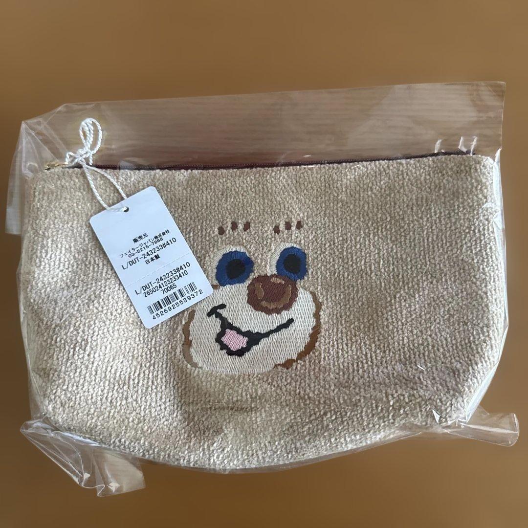 ☆ すずこ ☆ フェイラー ドアップテディ コスメポーチ&ティッシュポーチ