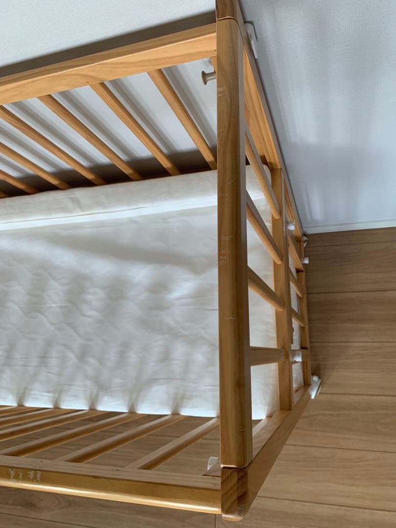 そいねーる＋ロング　ベビーベッド マットレス付 yamatoya（大和屋））