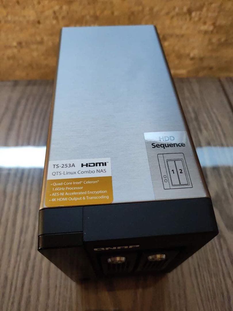 QNAP TS-253A メモリ 8GB NAS HDMI