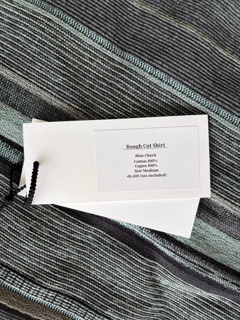 ensou. Rough cut shirt サイズM