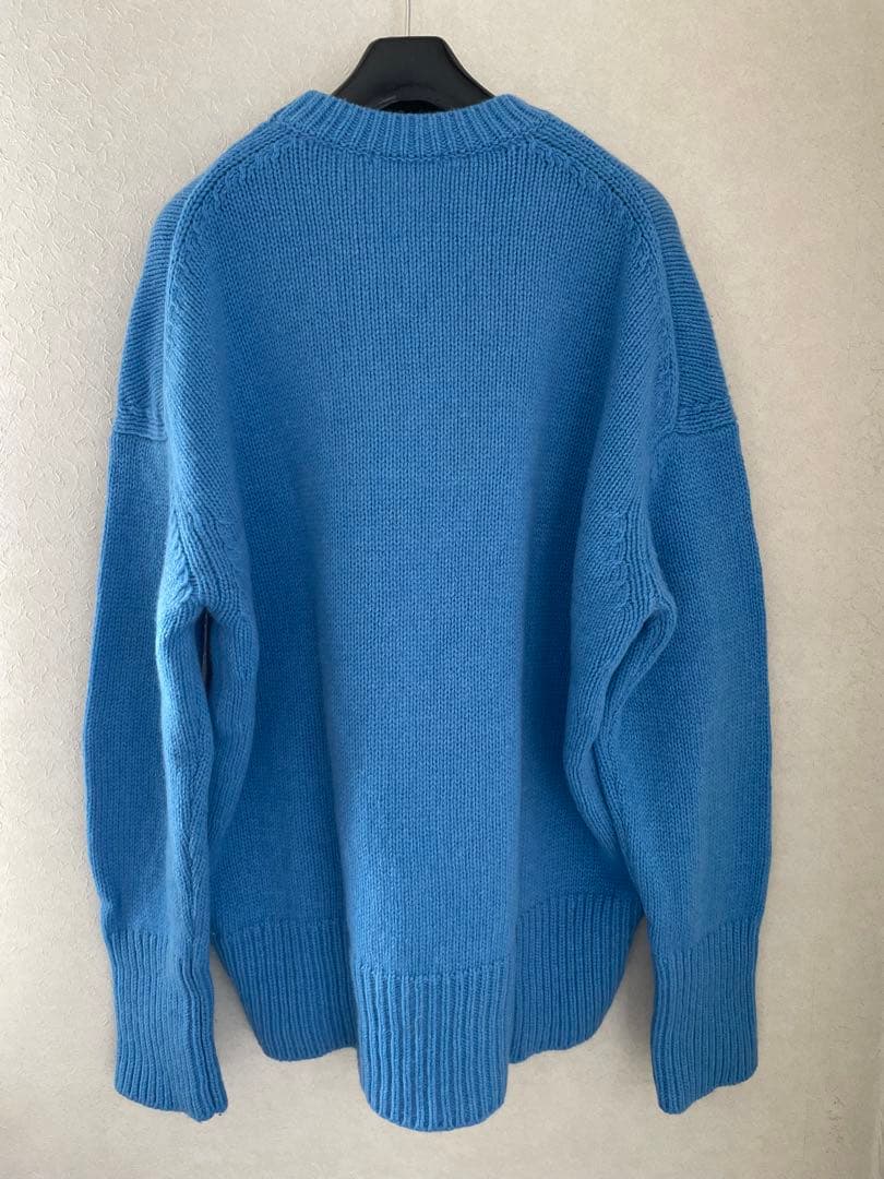 ギャルリーヴィー ファインウールクルーネックプルオーバー ニット Mサイズ