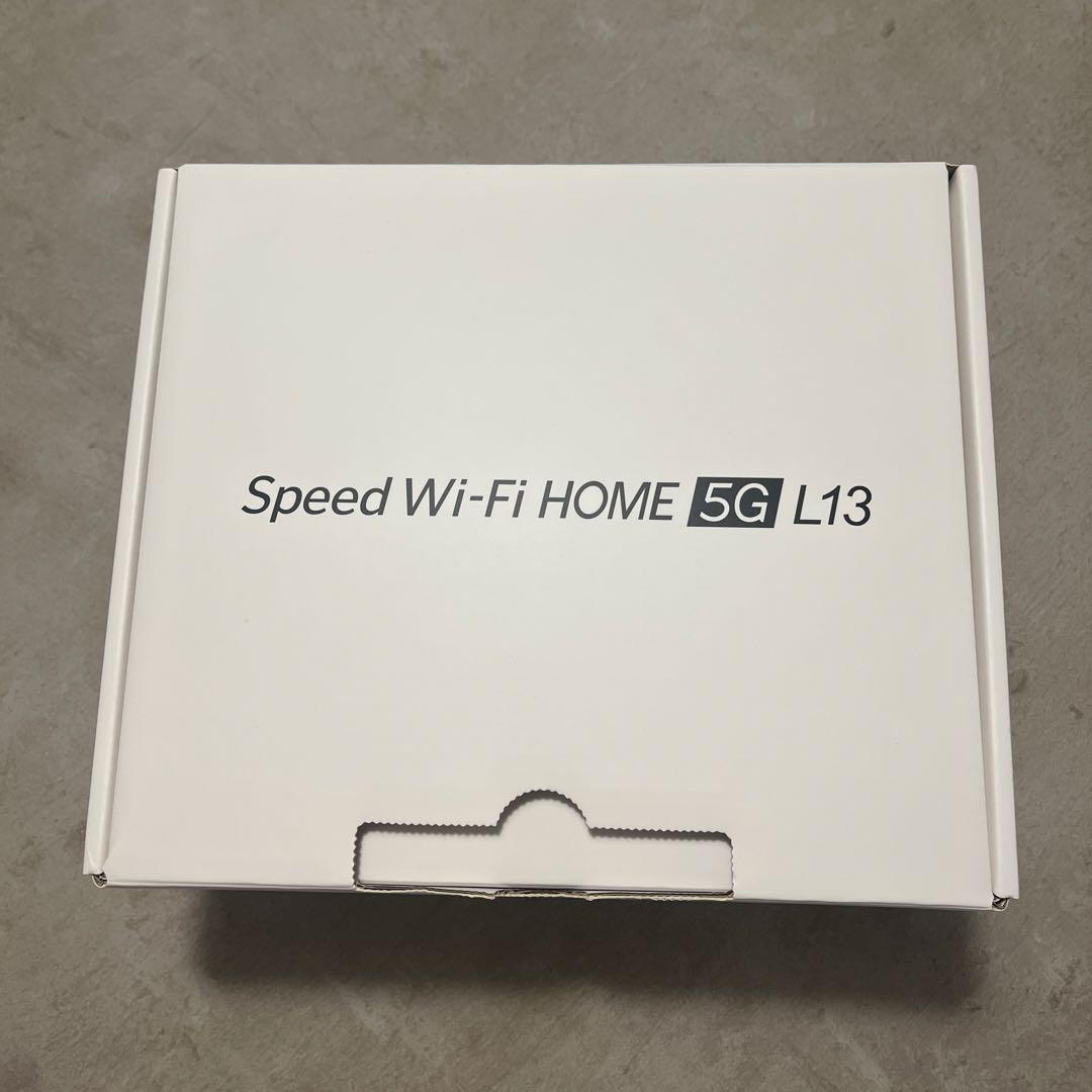 【美品】Speed Wi-Fi  5G L13 ルーター