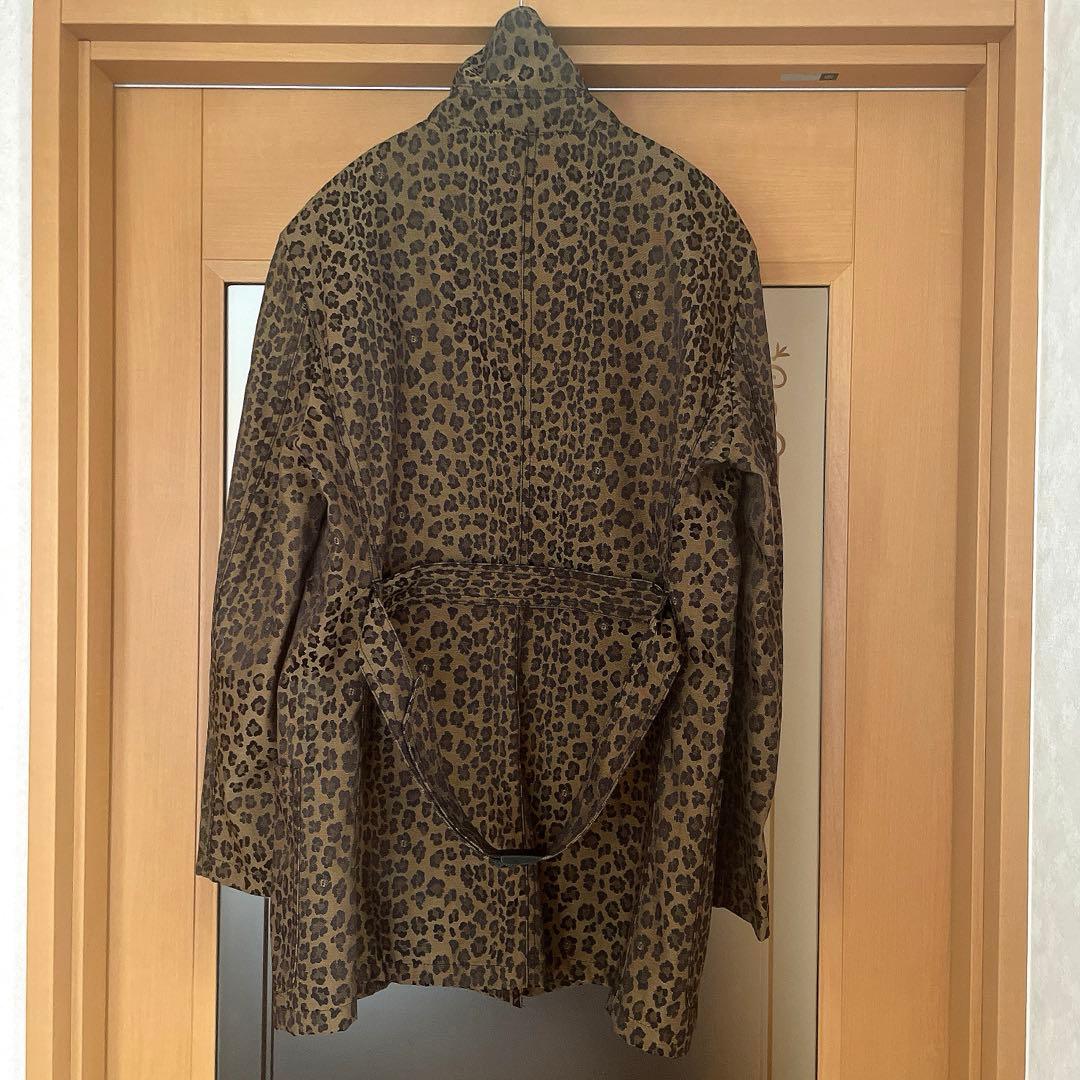 FENDIレオパード柄ジャケット