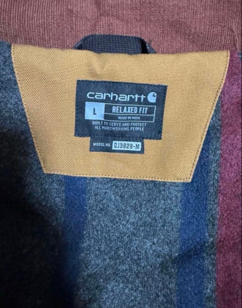 カーハート CARHARTTデトロイト ジャケット CARHARTT BROWN