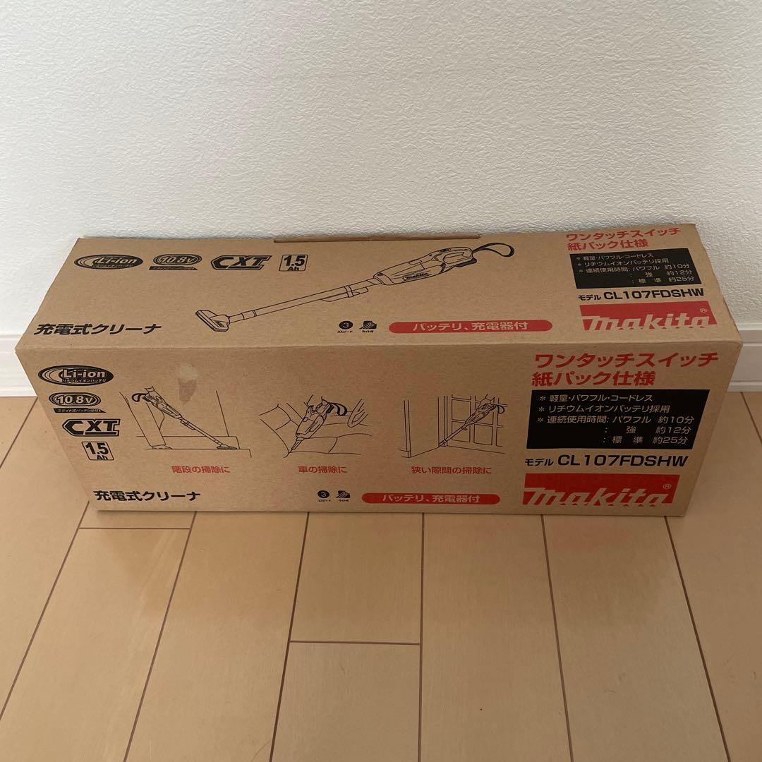 ☆マキタ(makita)充電式クリーナー CL107FD 掃除機 クリーニング済