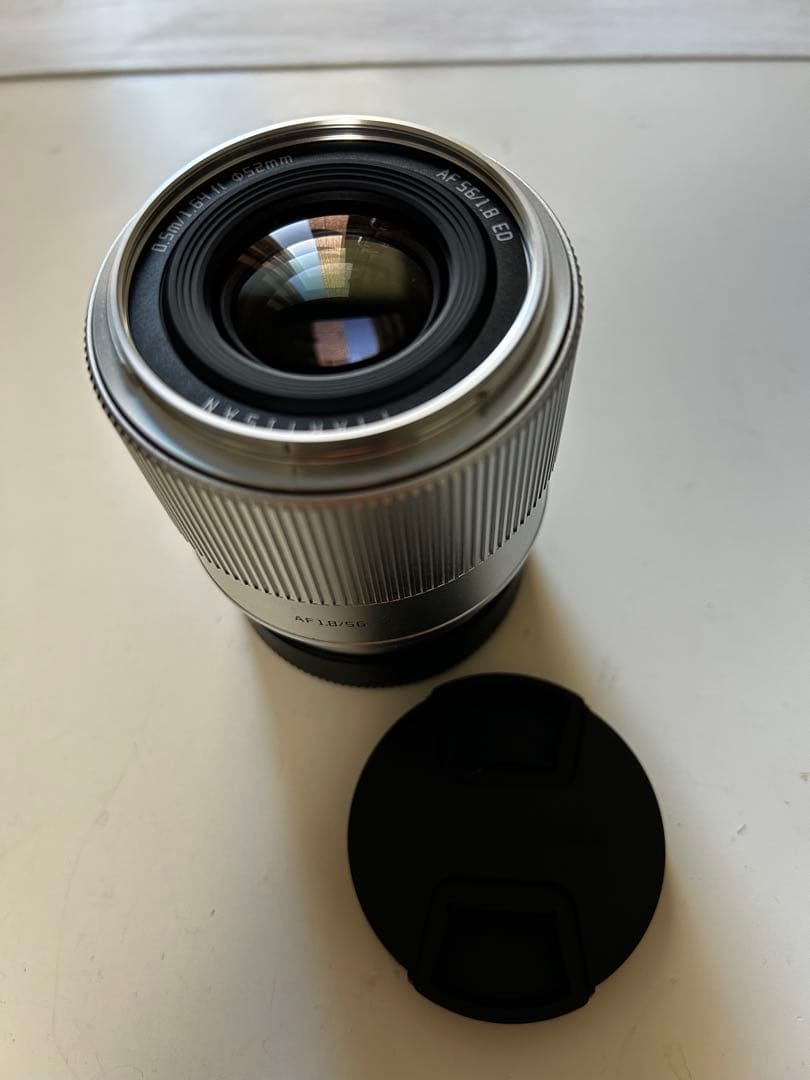 TTartisan AF 56mm f/1.8 Eマウント　シルバー