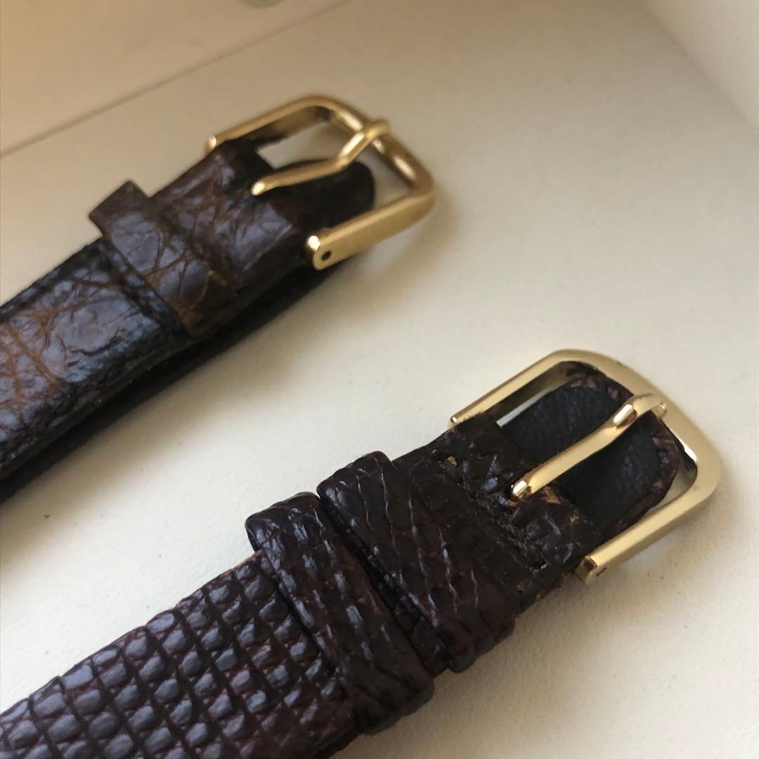 ロンジン　クラシック ゴールド スクエア 時計 2点セット