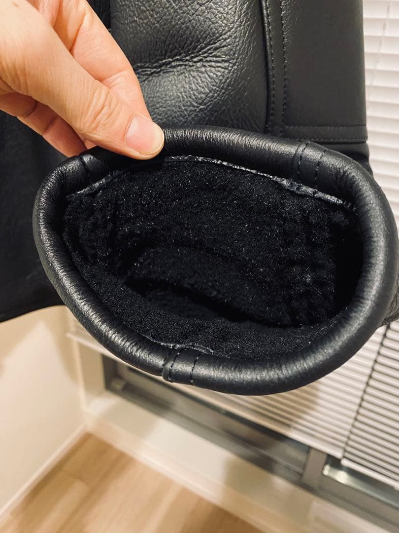 最終値下ssstein 別注OVERSIZED MOUTON レザー