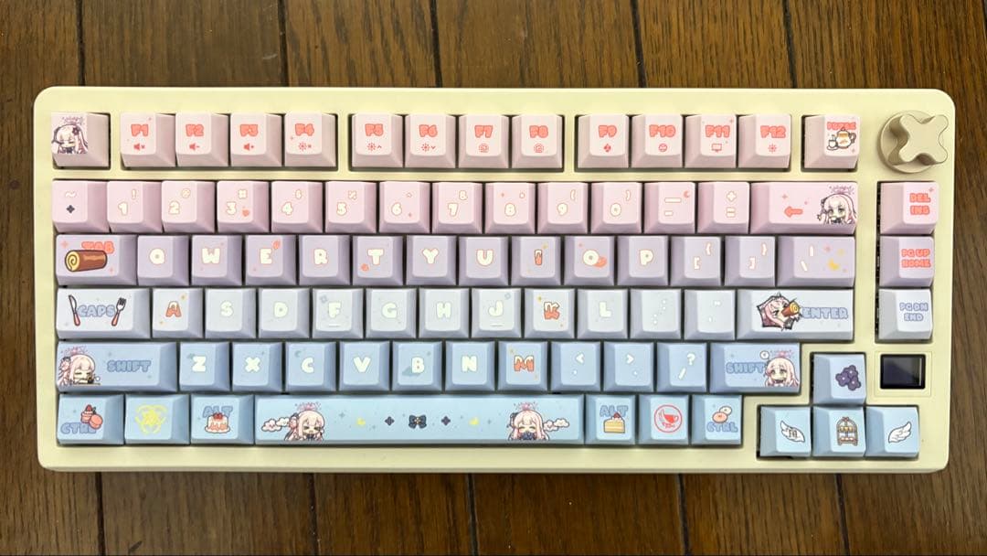 【中国限定】ブルーアーカイブ CHERRY 聖園ミカ キーボード 特典付