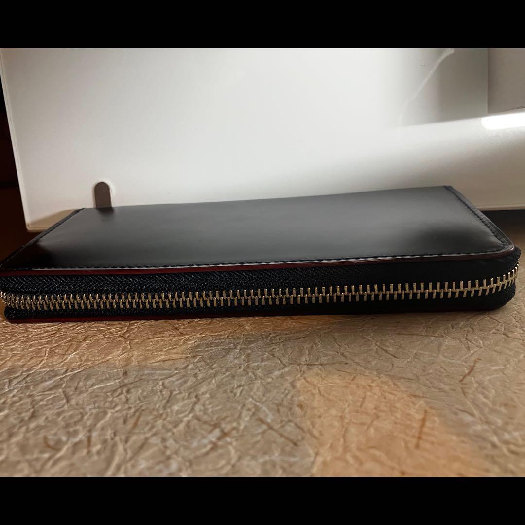 GANZO / CORDOVAN ラウンドファスナー長財布