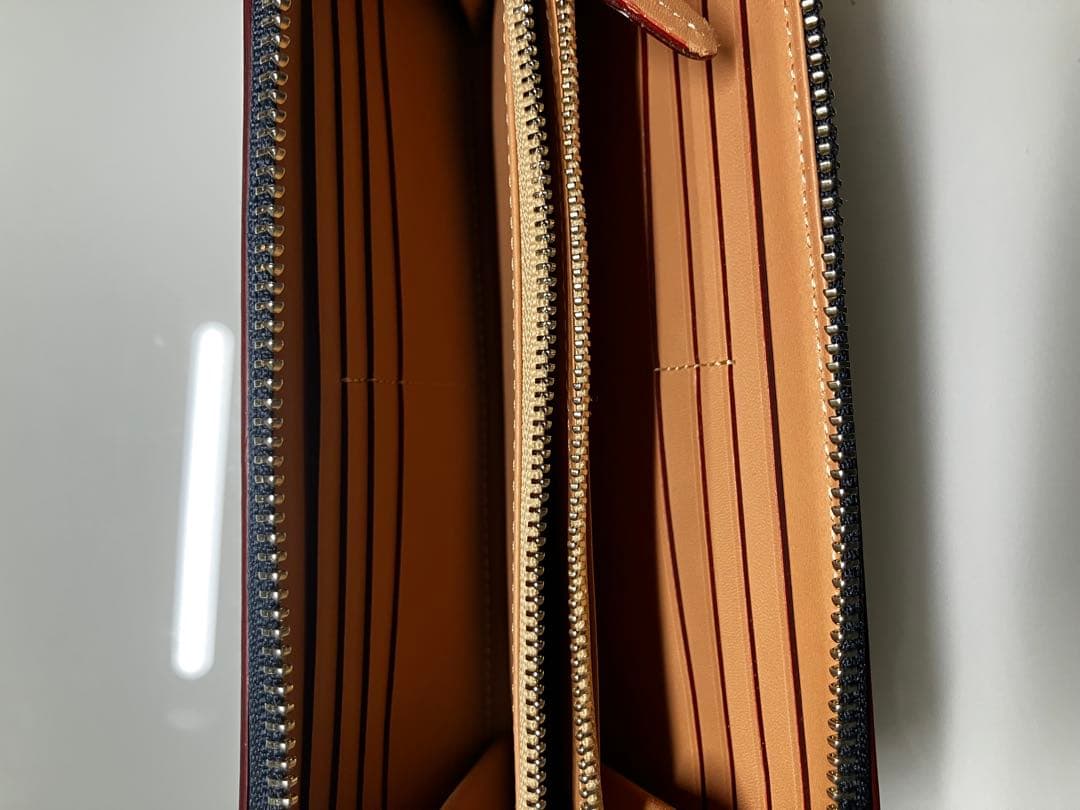 GANZO / CORDOVAN ラウンドファスナー長財布