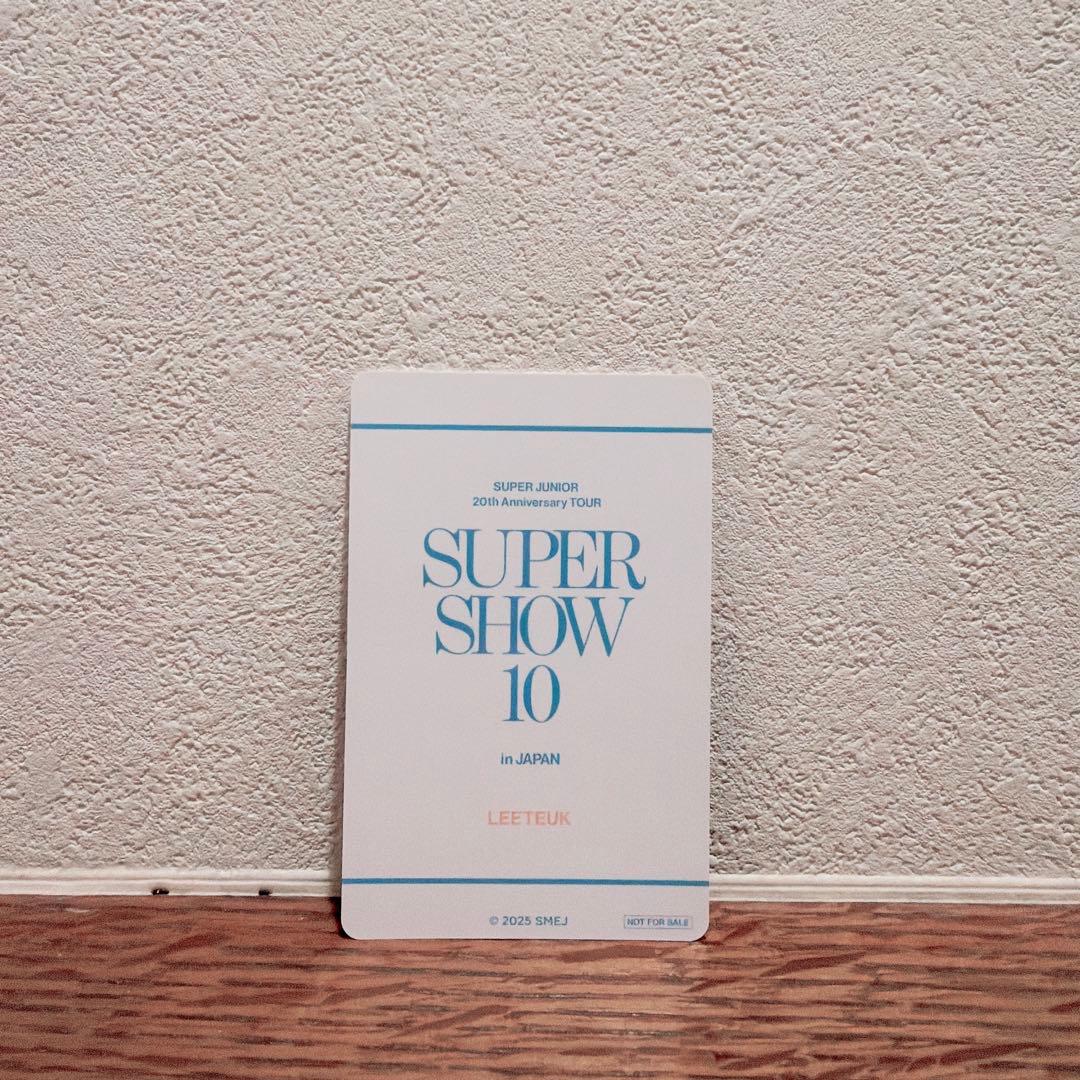 【美品】SJ SS10 日本公式 mu-moショップ購入特典トレカ(イトゥク)