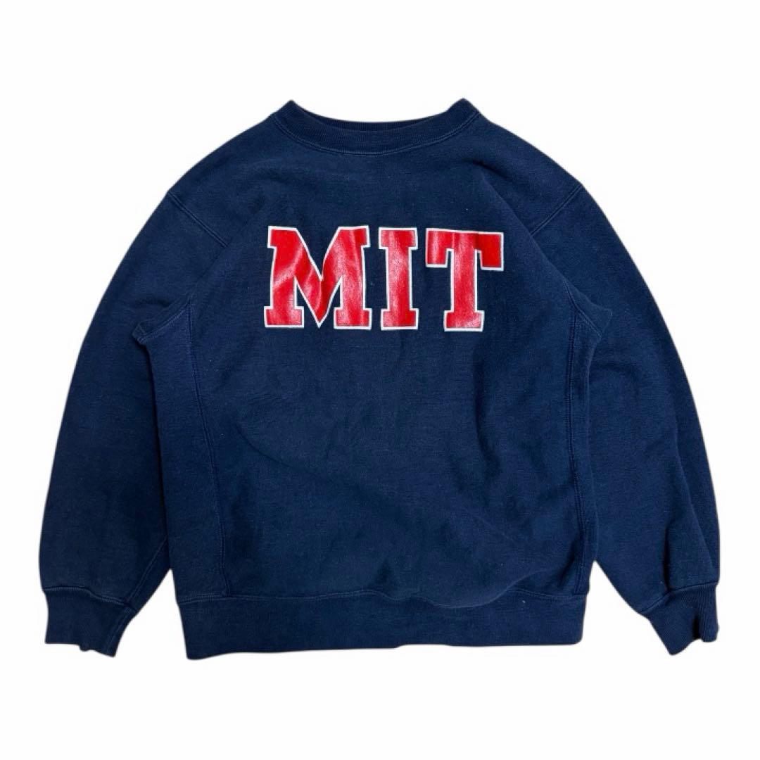 80s チャンピオン　リバースウィーブ　usa製　NIGO着用　MIT ネイビー