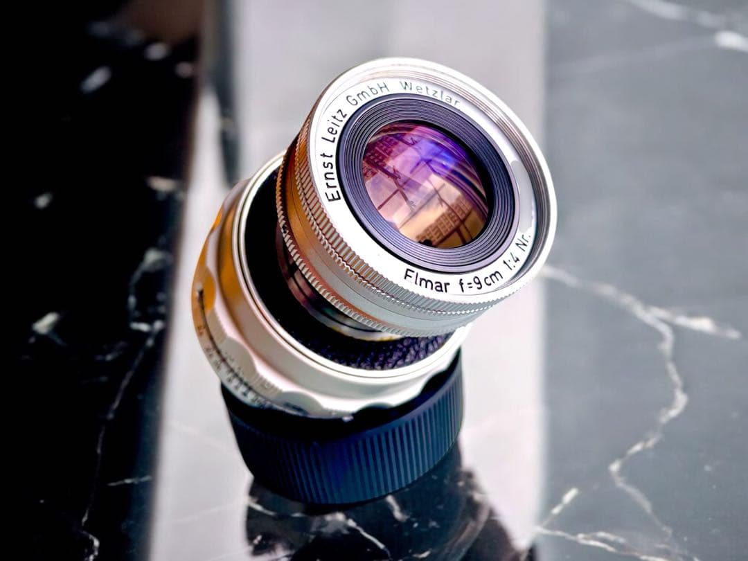 【OH済】Leica Elmar M90mm F4 沈胴　極上美品