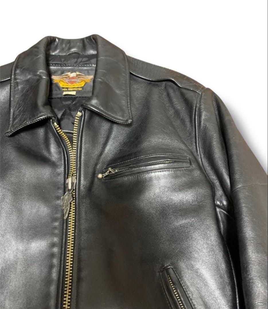 ハーレーダビッドソン レザージャケット トラッカージャケット S