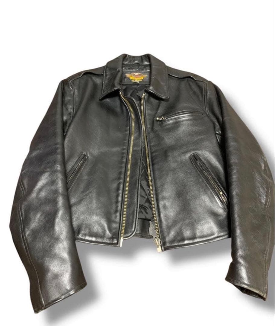 ハーレーダビッドソン レザージャケット トラッカージャケット S