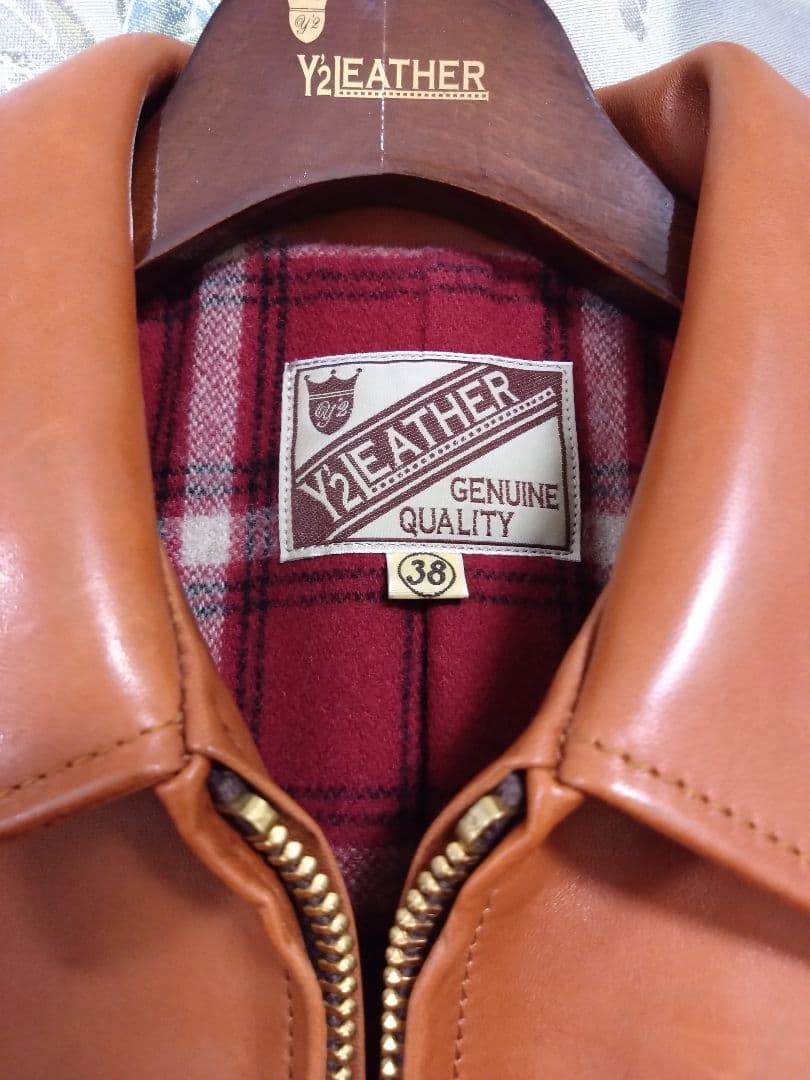 Y2 LEATHER(ワイツーレザー）HVR-42　ホースシングルライダース