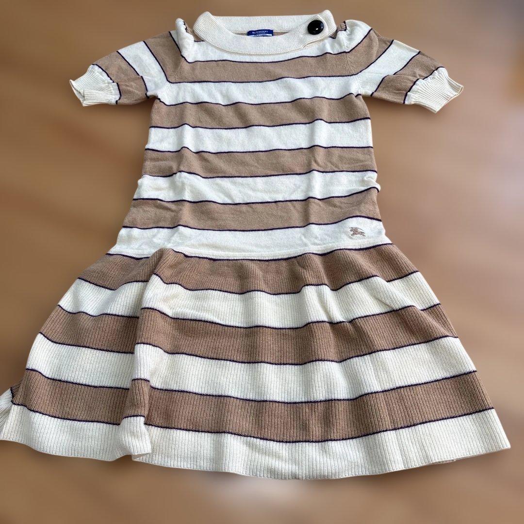 youyouBURBERRY 半袖ニットワンピース 半袖ニット2枚