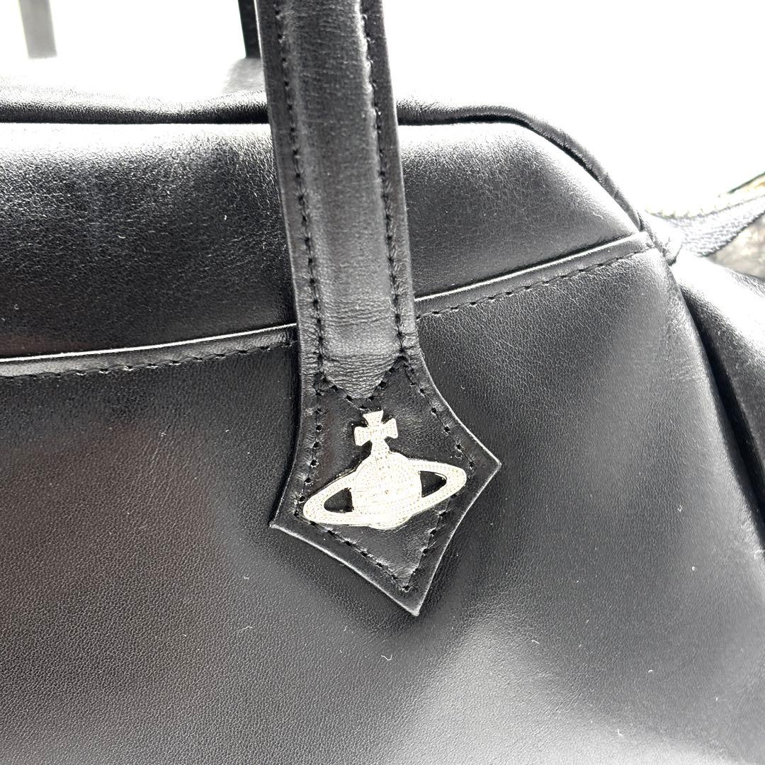 美品 ヴィヴィアンウエストウッド トートバッグ ボストンバッグ レザー オーブ