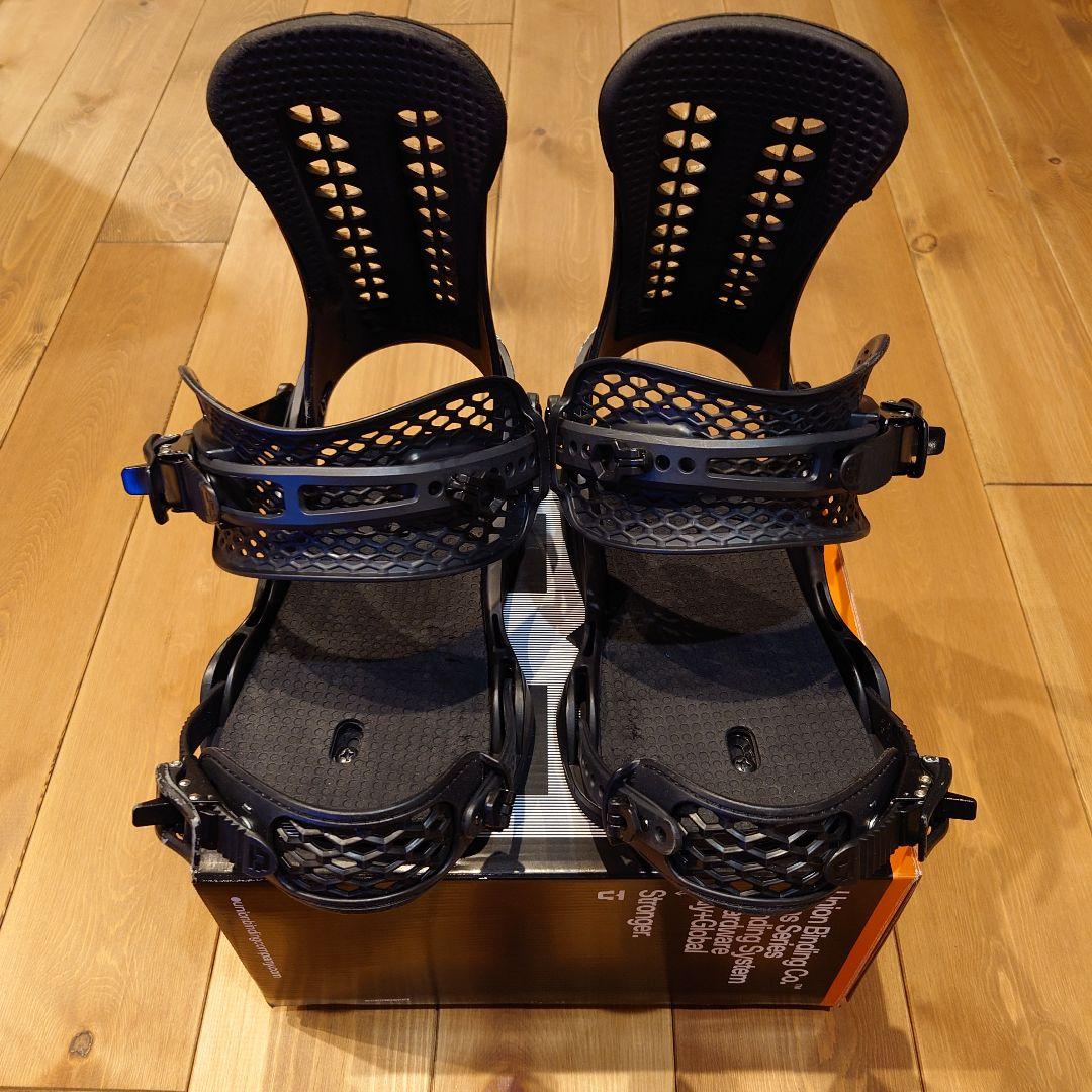 UNION Force スノーボードビンディング ブラック/ウッド