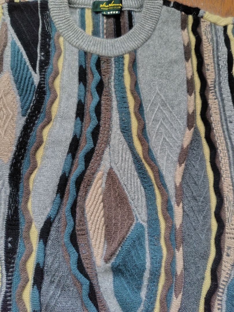 【そんそん】カシミア100% HONMA GOLF Lサイズ セーター